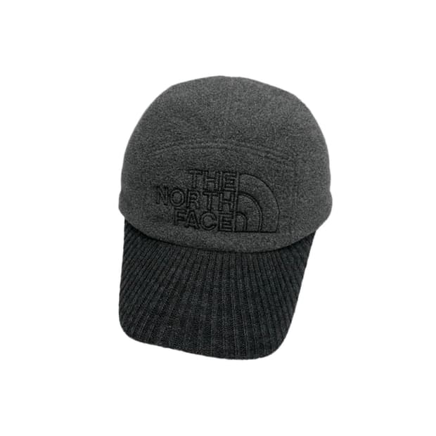 노스페이스 빅로고 플리스 기모 볼캡