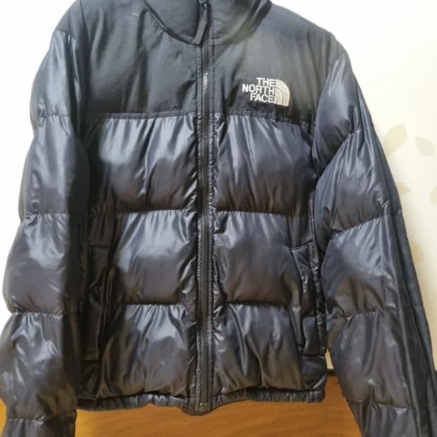 노스페이스 눕스 온볼 패딩 블랙 s