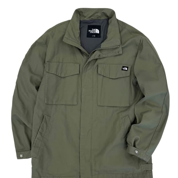 노스페이스 밀리터리 자켓 올리브 (L)