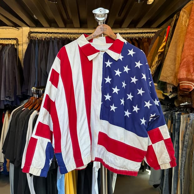 90s Usa 성조기 리미티드 에디션 자켓 1993 made in usa