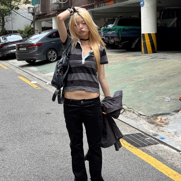 00’s Y2K Black Boots Cut Pants