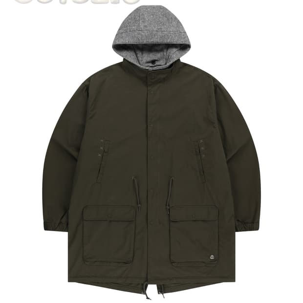 코이세이오 WASHED MILITARY JACKET 카키 야상