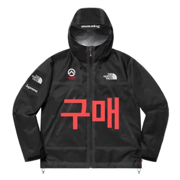 [구매] 슈프림 노스페이스 서밋 테이프심 블랙 M