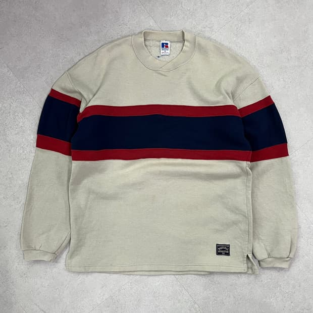 90s USA 러셀 애슬레틱 긴팔 슬리브 XL