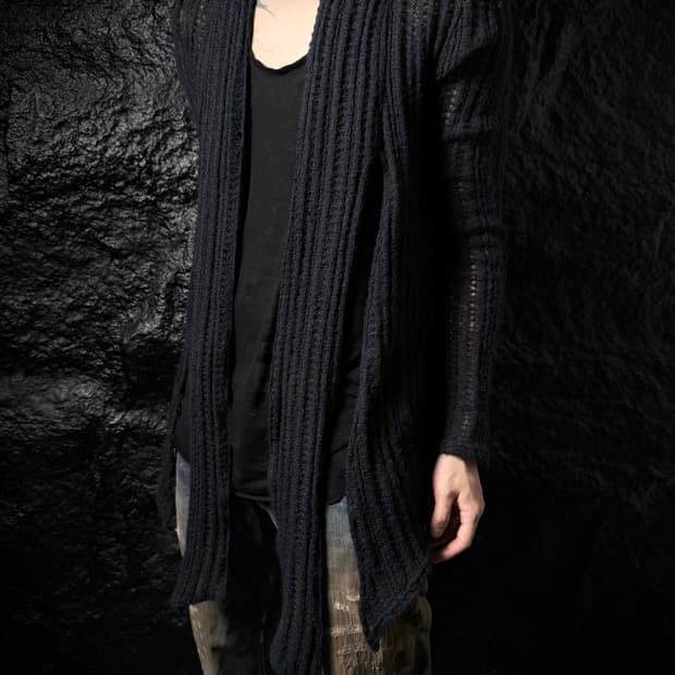 YASUYUKI ISHII OpenFront Layered Cadigan