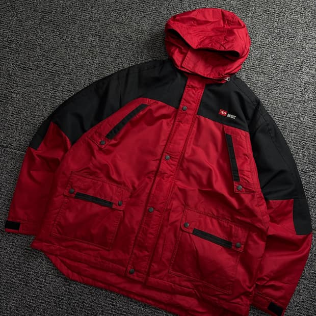 00s 디젤 아카이브 배색 마운틴 점퍼 1715