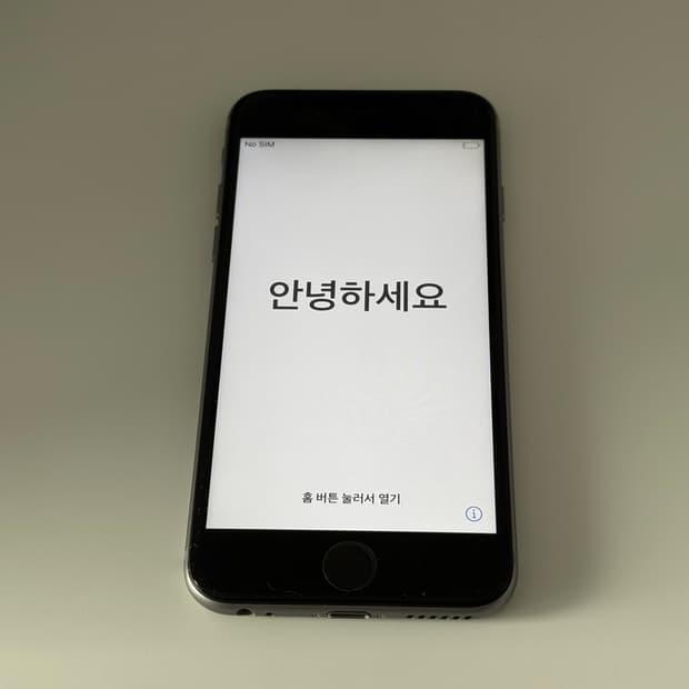 아이폰6s 32GB 스페이스그레이 공기계 무음 카메라 사진용 세컨폰