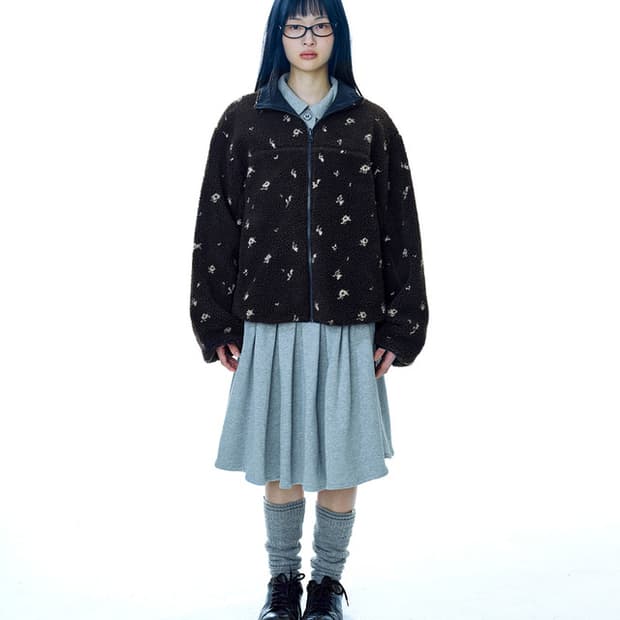 코이세이오 페탈 리버시블 플리스 자켓