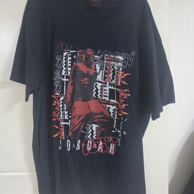 XL 트래비스스캇 조던 MJ2 티셔츠