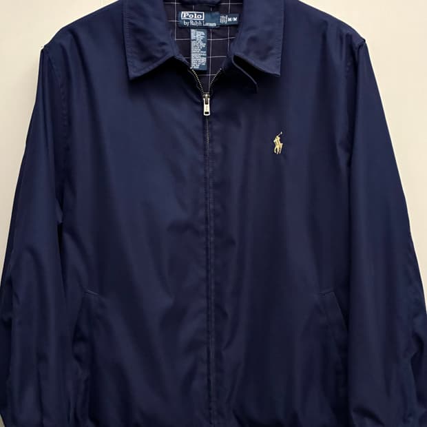 (M/100)폴로랄프로렌 폴리쉘 바이스윙 해링턴자켓 바라쿠타