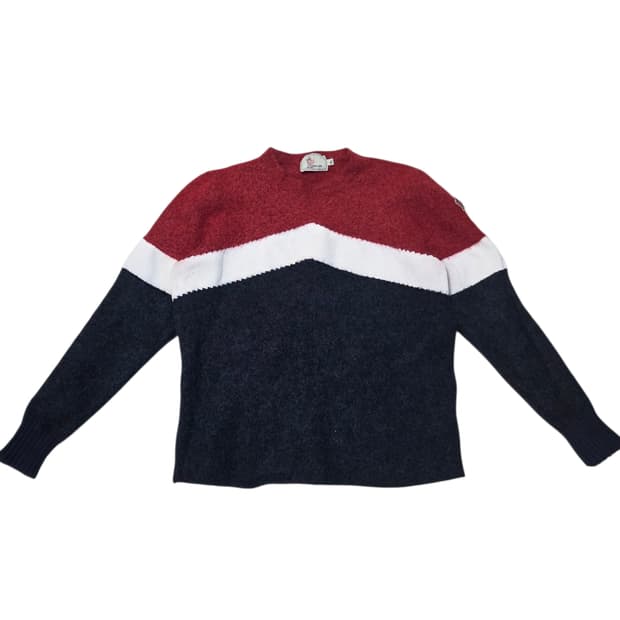 Moncler 몽클레르 삼색 배색 니트