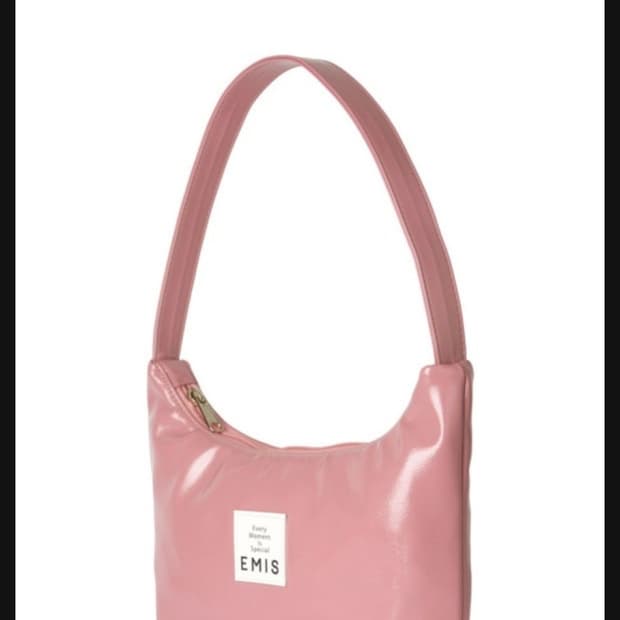 이미스 호보백 숄더 핑크