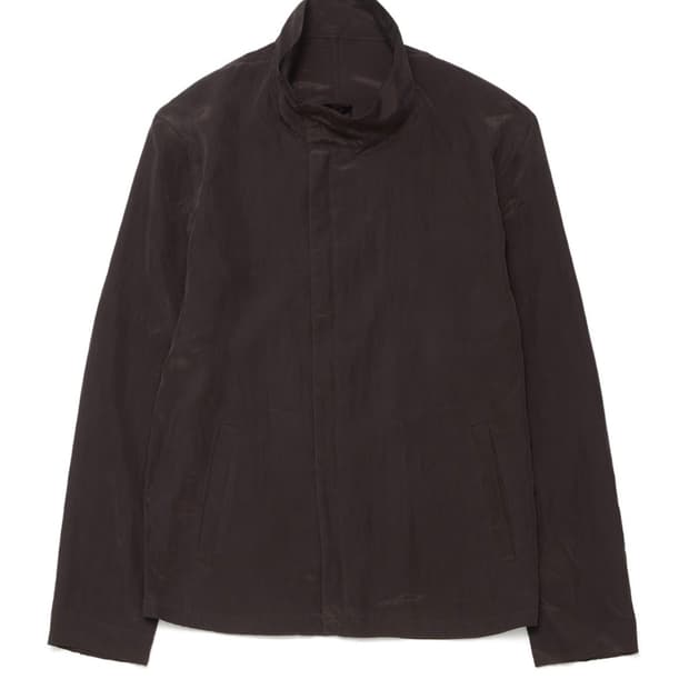 해칭룸 하이넥 셔켓 버건디 High Neck Shirket Burgund