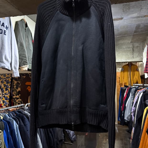 Armani Exchange 알마니 아카이브 패치 풀 집업 자켓