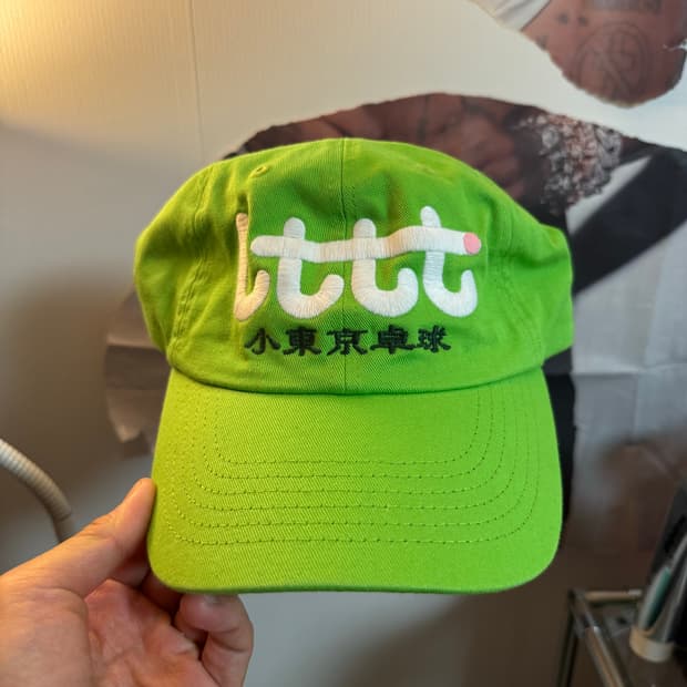 리틀도쿄테이블테니스클럽 LTTT 볼캡 구아바 그린