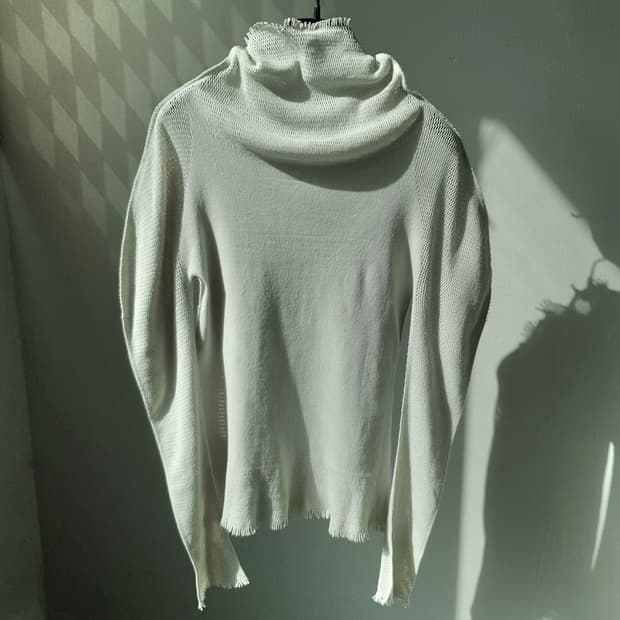 08A/W Issey Miyake FÊTE Cowl Neck Top