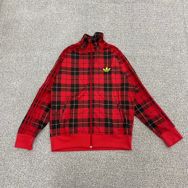 아디다스 파이어버드 체크 트랙탑 져지 0120HS1