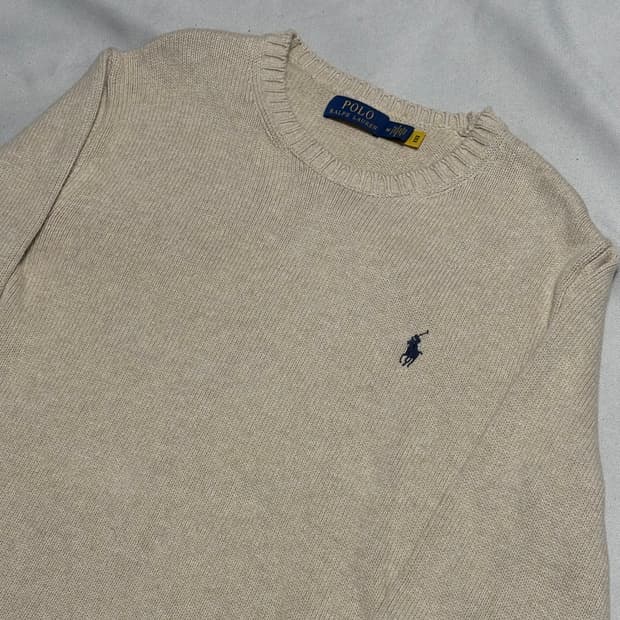 M 폴로랄프로렌 베이지 니트