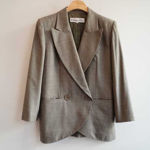 90s Christian Dior 디올 올드모델 울 자켓