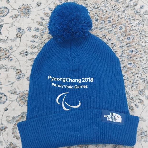 노스페이스 평창 동계 패럴림픽 비니