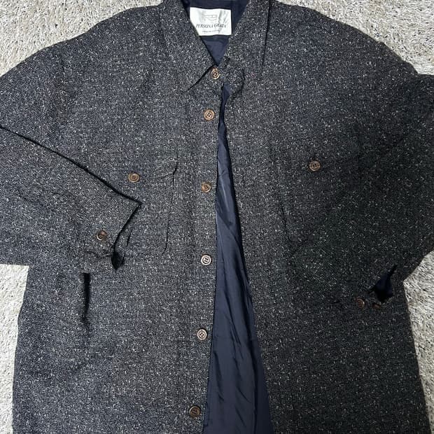 일본판 모직 누빔 셔츠 105~110