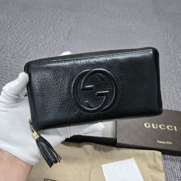 [특가][정품] 구찌 소호 장지갑