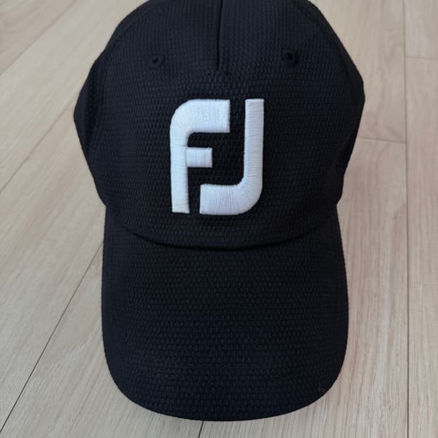 풋조이 FJ 블랙 볼캡 모자