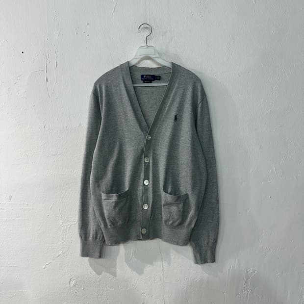 폴로랄프로렌 그레이 가디건 S