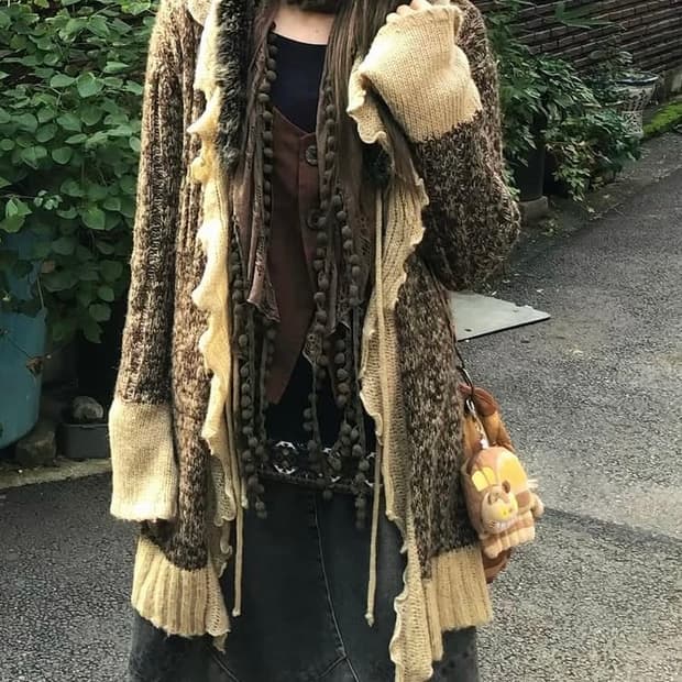 knit cardigan