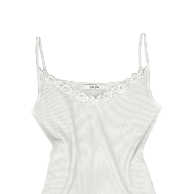 이즈이즈 sope lace sleeveless