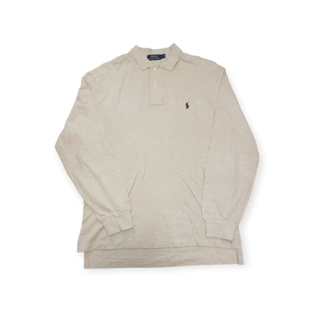 랄프 로렌 베이지 폴로 셔츠