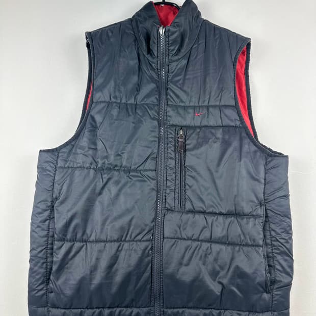 나이키 양면 조끼패딩