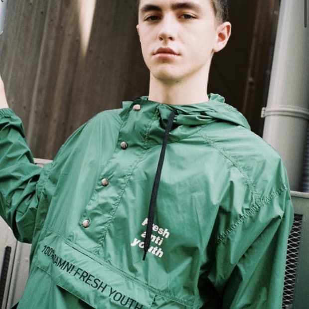 fresh anti youth 나일론 그린 판매