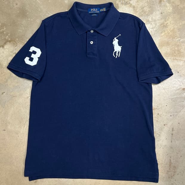 🫶🏻 폴로랄프로렌 빅포니 Navy 카라 반팔티 🫶🏻