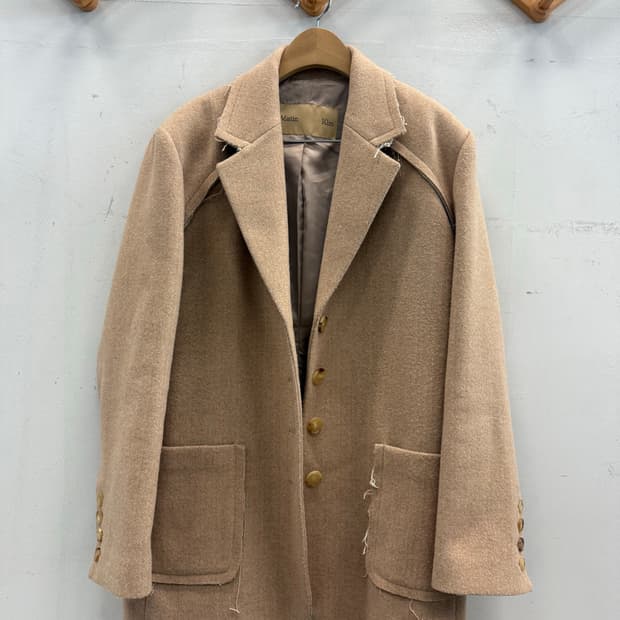 마뗑킴 컷팅로우코트자켓 F 