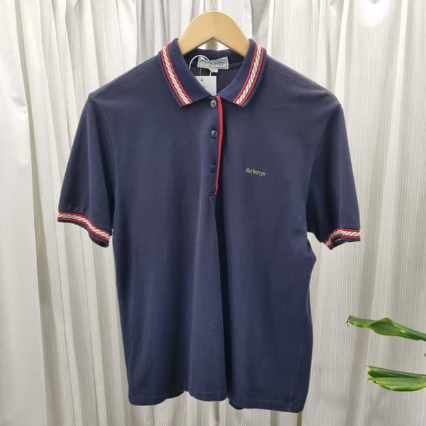 버버리 90's 올드스쿨 골프라인 PK 반팔 카라티 2274
