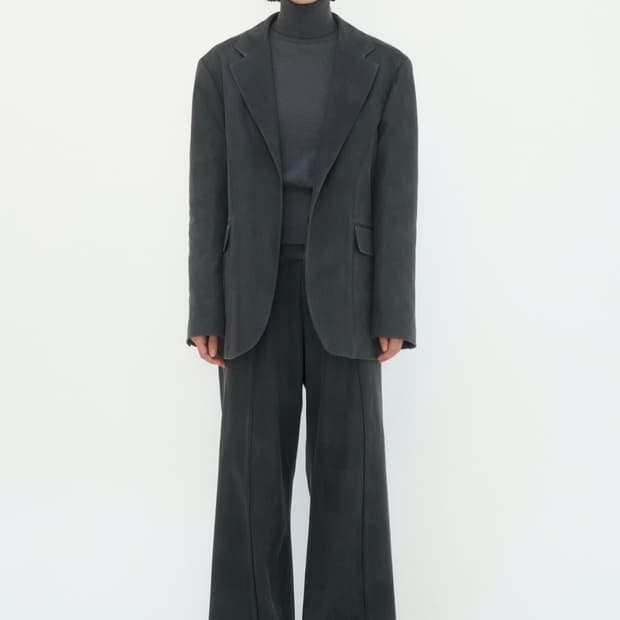 (새상품,풀세트)트리밍버드 스웨이드 셋업