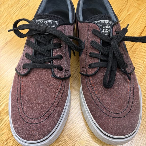 나이키 SB 스테판 야노스키 브라운 스니커즈