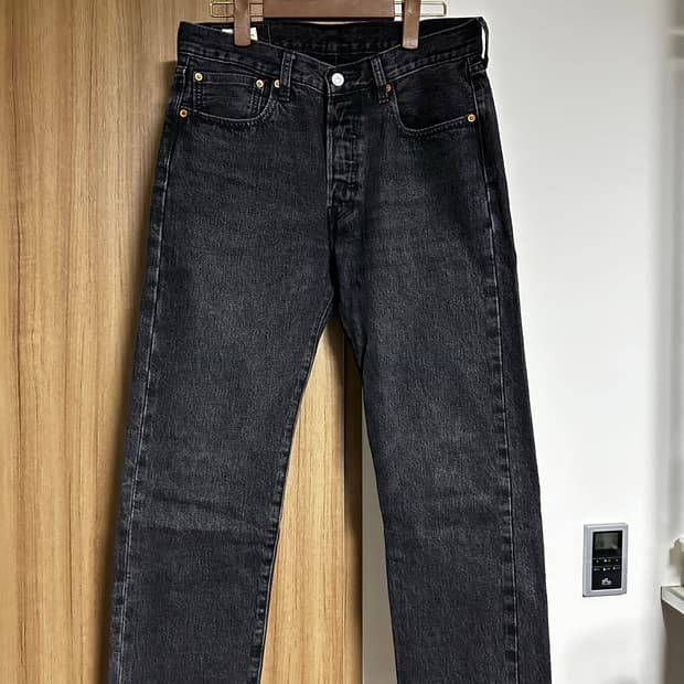리바이스(Levis)X 빔즈(Beams)/ 501 BLACK LIMITE