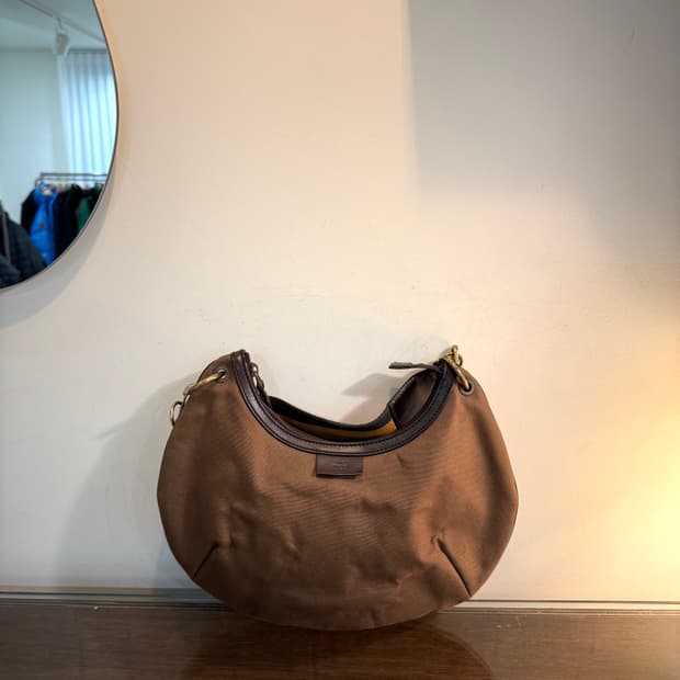 구찌 스티치 캔버스 호보백