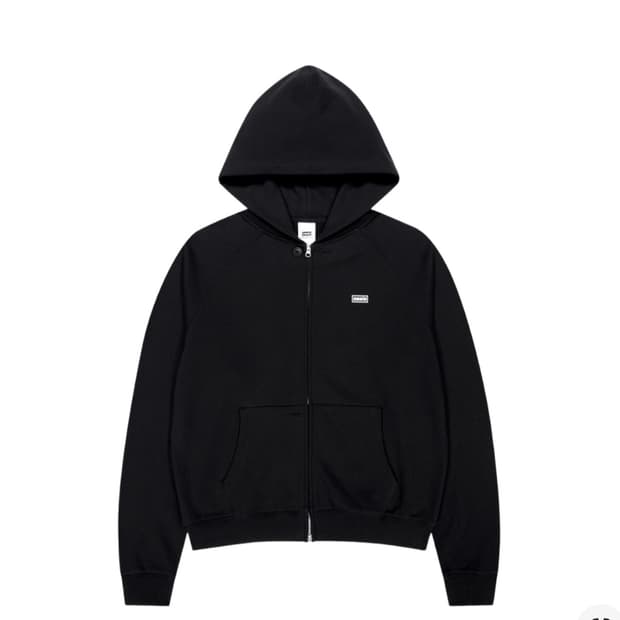 [3] 산산기어 X 오아시스 후드 집업 블랙