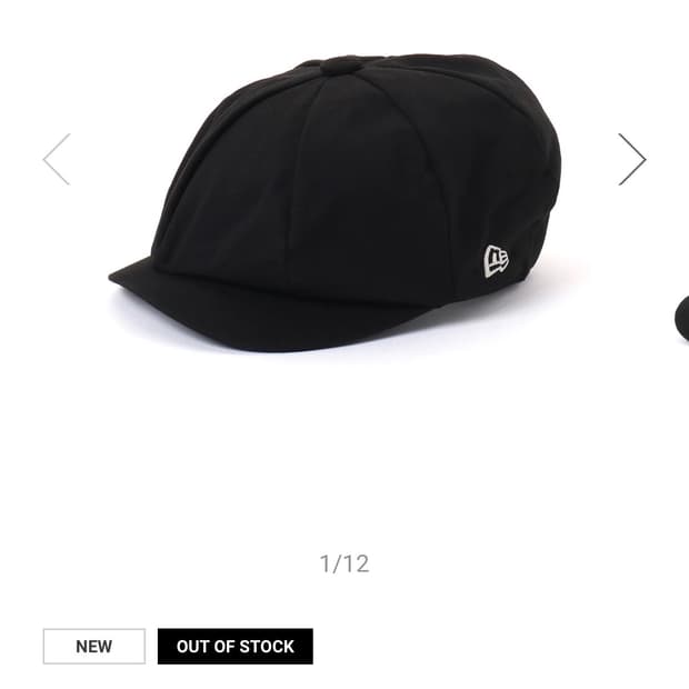 Y’s X 뉴에라 콜라보 헌팅캡 블랙 새상품