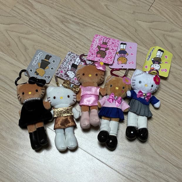 헬로키티 롱다리 마스코트 스타일업