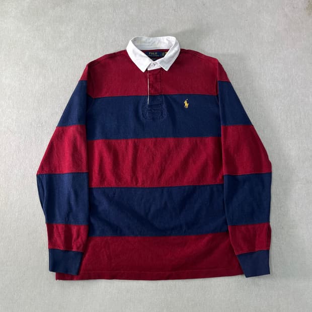 100 폴로랄프로렌 신형라벨 럭비티 