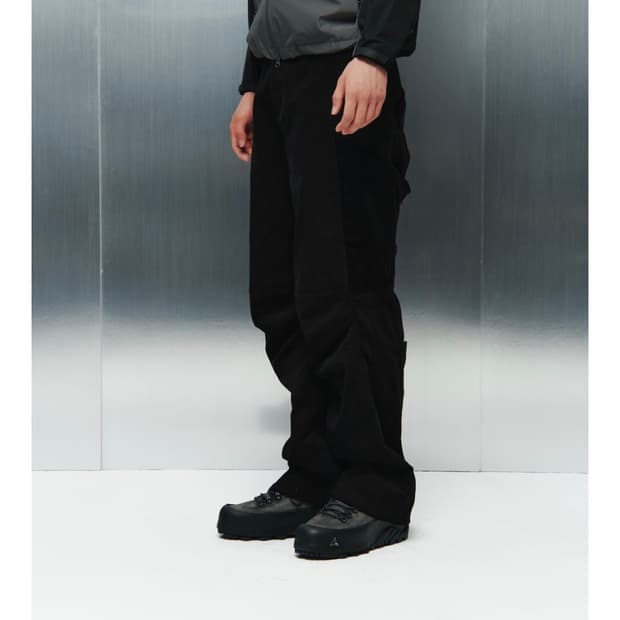 SAN SAN GEAR 코듀로이 포켓 팬츠 블랙 3사이즈