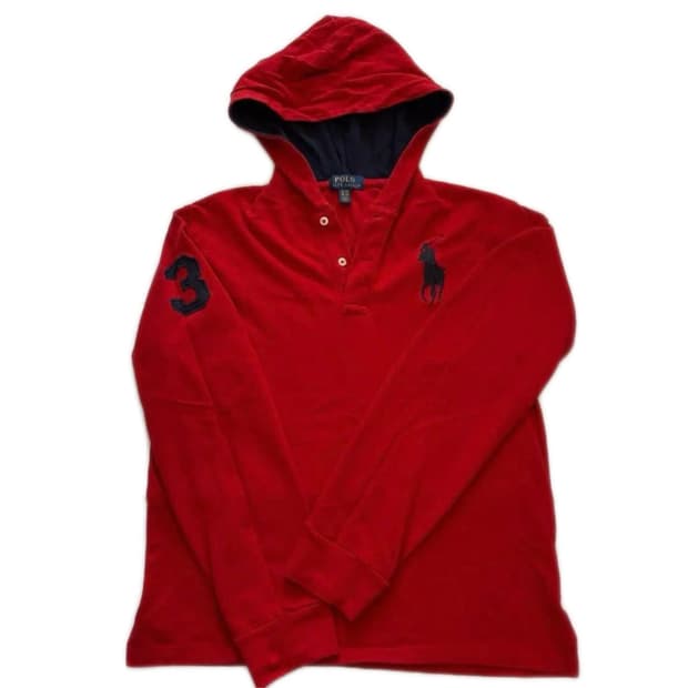 ❤️폴로 랄프로렌 빅포니 레드 후드티❤️
