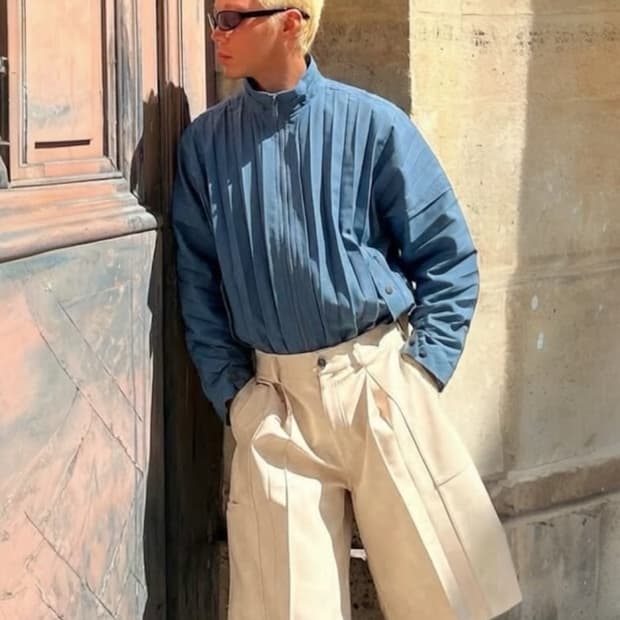 이세이미야케 옴므플리세 8월 먼슬리 엣지자켓 1사이즈