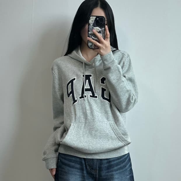 Gap 갭 그레이 후드티