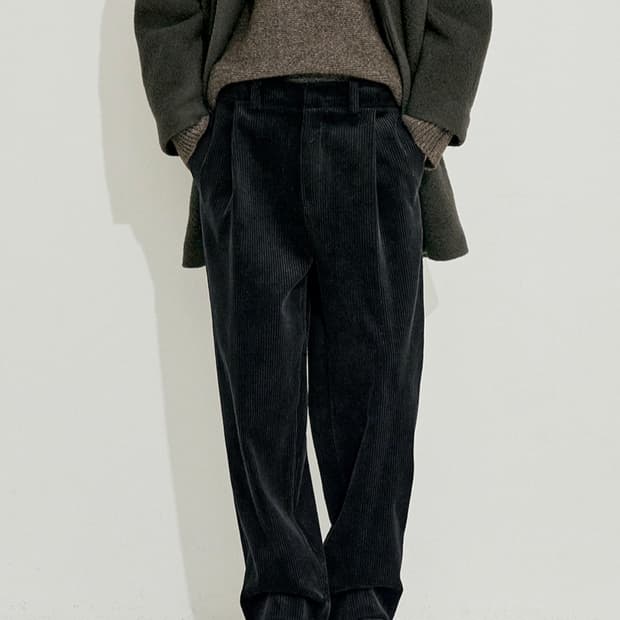 시스템옴므 코듀로이 와이드 팬츠 88