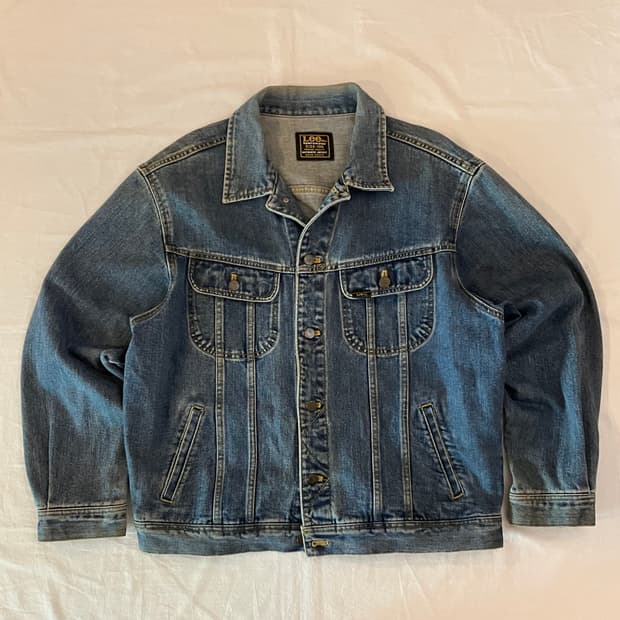 90s Lee 3세대 데님 트러커 자켓 쌍방울